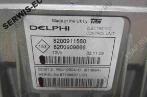 8200911560 8200909666 БЛОК УПРАВЛЕНИЯ ECU RENAULT 1.5DCI