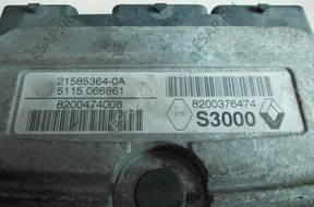 87 БЛОК УПРАВЛЕНИЯ Renault S3000 8200474008 8200376474