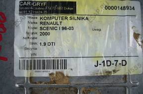 8839/22 БЛОК УПРАВЛЕНИЯ ДВИГАТЕЛЕМ RENAULT SCENIC I 1.9 DTI