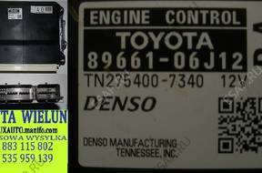 89661-06J12 TOYOTA CAMRY БЛОК УПРАВЛЕНИЯ ДВИГАТЕЛЕМ 2.5 2011