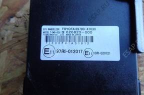 89661-47120 КОМПЛЕКТ START БЛОК УПРАВЛЕНИЯ PRIUS II 03-09