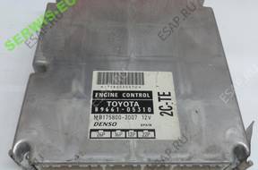 8966105310 2C-TE БЛОК УПРАВЛЕНИЯ TOYOTA AVENSIS 2.0 TD