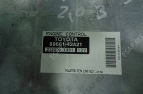 8966142A21 КОМПЛЕКТ БЛОК УПРАВЛЕНИЯ 2,0 VVTi RAV4 II 00-05