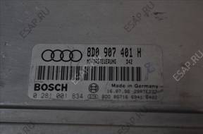 8D0907401H 0281001834 БЛОК УПРАВЛЕНИЯ ДВИГАТЕЛЕМ A4 2.5 TDI