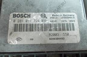90 БЛОК УПРАВЛЕНИЯ BOSCH 0281011724 8200311550 8200384493
