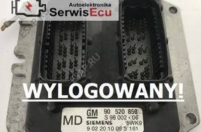 90520859 5WK9 MD БЛОК УПРАВЛЕНИЯ OPEL ASTRA X20XEV БЕЗ КОДА