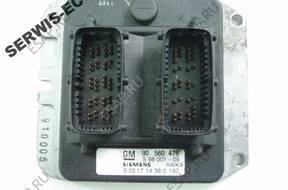 90560476 X18XE1 БЛОК УПРАВЛЕНИЯ ECU OPEL ASTRA 1.8 БЕЗ КОДА