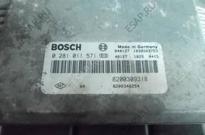 93 БЛОК УПРАВЛЕНИЯ BOSCH 0281011571 8200309318 8200346254
