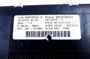 9636760580E 9644098280 VARIANT D МОДУЛЬ БЛОК УПРАВЛЕНИЯ