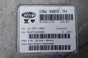9645989480 IAW 48P2.7H БЛОК УПРАВЛЕНИЯ Citroen C2 C3 206