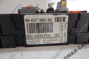 9663798580 МОДУЛЬ BSI 2004 P09-00 CITROEN