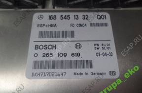 A-KLASA W168 1.7 CDI МОДУЛЬ ESP 0 265 109 619