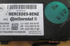 A2229009403 MERCEDES 222 БЛОК УПРАВЛЕНИЯ TYLNEJ KANAPY