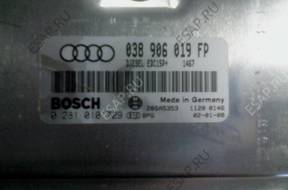A4 B6 1.9 TDI 130KM БЛОК УПРАВЛЕНИЯ ДВИГАТЕЛЕМ 038906019FP