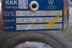 A4B8 2.0 TDI 143 PS CAG ТУРБИНА  03L145701D