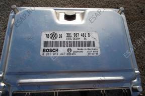 A6 PASSAT B5 FL 2.5 БЛОК УПРАВЛЕНИЯ ДВИГАТЕЛЕМ 3B0907401B
