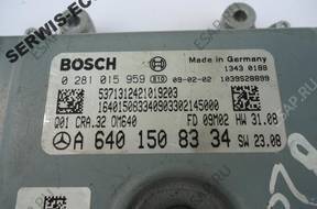 A6401508334 0281015959 БЛОК УПРАВЛЕНИЯ MERCEDES B KLASA A6401508334 0281015959 БЛОК УПРАВЛЕНИЯ MERCEDES B KLASA