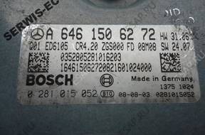 A6461506272 0281015052 БЛОК УПРАВЛЕНИЯ ECU SPRINTER 3.0