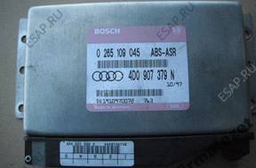 A8 S8 2.8 БЛОК УПРАВЛЕНИЯ ABS-ASR  0265109045 4D0907379N