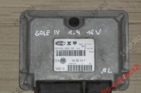 AHC2 GOLF IV 1.4 16V БЛОК УПРАВЛЕНИЯ ДВИГАТЕЛЕМ 036906014P