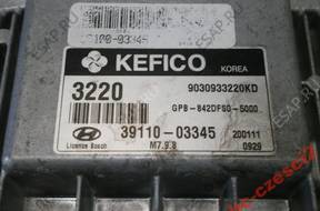 AHC2 HYUNDAI I20 1.2 БЛОК УПРАВЛЕНИЯ ДВИГАТЕЛЕМ 39110-03345