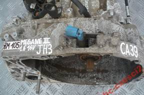 AHC2 RENAULT MEGANE III КОРОБКА ПЕРЕДАЧW JH3-183