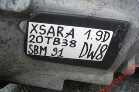 AHC2 XSARA 1.9D DW8 20TB38 КОРОБКА ПЕРЕДАЧW