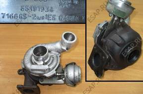 ALFA 147 1.9 JTD ТУРБОКОМПРЕССОР 55191934