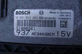 Alfa 147 GT 156 1.9 JTD 150KM БЛОК УПРАВЛЕНИЯ ДВИГАТЕЛЕМ