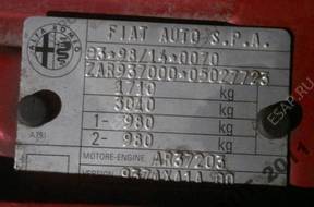 ALFA ROMEO 147 00-04 год, 1.6 16V T-S КОРОБКА ПЕРЕДАЧ