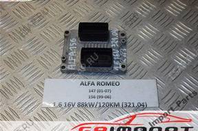 ALFA ROMEO 147 156 1.6 16V  БЛОК УПРАВЛЕНИЯ ДВИГАТЕЛЕМ