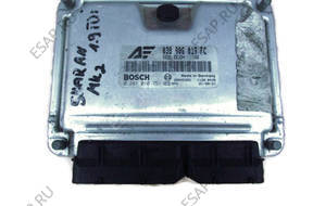 ALHAMBRA MK2 1.9 TDi БЛОК УПРАВЛЕНИЯ ДВИГАТЕЛЕМ 038906019FC