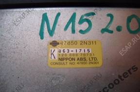 ALMERA N15 99 год, БЛОК УПРАВЛЕНИЯ ABS