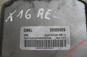 astra БЛОК УПРАВЛЕНИЯ 1.6 x16xel 09355929 DBKL