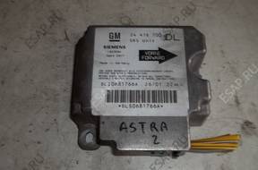 ASTRA G II ZAFIRA СЕНСОР PODUSZE AIRBAG 24416703DL