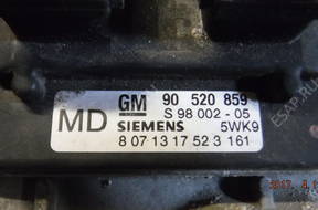 ASTRA II 2.0 16V БЛОК УПРАВЛЕНИЯ КОМПЛЕКТ IMO GM90520859