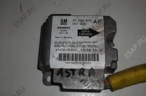 ASTRA II ZAFIRA БЛОК УПРАВЛЕНИЯ ПОДУШЕК 90520841 AF