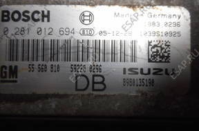 ASTRA III 1,7CDTI БЛОК УПРАВЛЕНИЯ ДВИГАТЕЛЕМ 0281012694