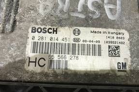 ASTRA III H 1.9 CDTI БЛОК УПРАВЛЕНИЯ ДВИГАТЕЛЕМ 0281014451