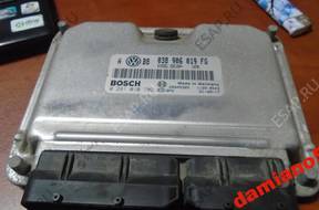 ASZ 1,9 TDI 130 KM- БЛОК УПРАВЛЕНИЯ ДВИГАТЕЛЕМ - 038906019FG