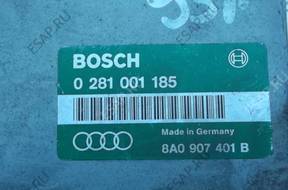 audi 80 b4 1.9tdi БЛОК УПРАВЛЕНИЯ 0281001185 8A0907401B