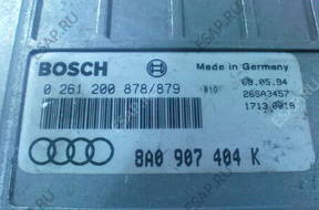 AUDI 80 B4 2.0 БЛОК УПРАВЛЕНИЯ ДВИГАТЕЛЕМ 8A0907404K