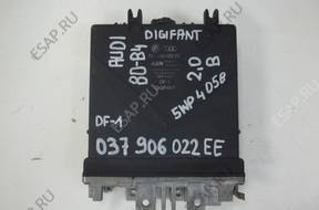AUDI 80 B4 БЛОК УПРАВЛЕНИЯ ДВИГАТЕЛЕМ 2.0B 037906022EE