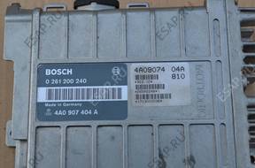 Audi 80 B4 БЛОК УПРАВЛЕНИЯ ДВИГАТЕЛЕМ 4A0907404a BOSCH
