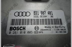 AUDI A 4 B 5 БЛОК УПРАВЛЕНИЯ ДВИГАТЕЛЕМ 8D1907401 2.5 TDI