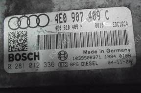 AUDI A 8 4.0 TDI  БЛОК УПРАВЛЕНИЯ 4E0907409C 0281012336