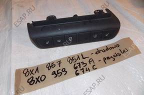 AUDI A1 8X1857851L 8X0959673A 8X0959674C PANEL