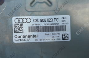AUDI A3 1,6 TDI БЛОК УПРАВЛЕНИЯ 03L906023FC 5WP42643AA