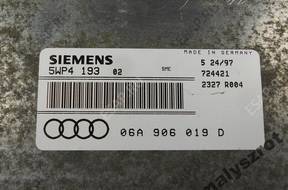 AUDI A3 1.6 8V AEH БЛОК УПРАВЛЕНИЯ 06A606019D 5WP419302