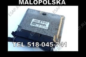 AUDI A3 1.8 БЛОК УПРАВЛЕНИЯ 06A906018CD 0261204993